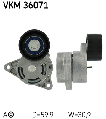 Ролик натяжителя приводного ремня  SNR арт. VKM 36071
